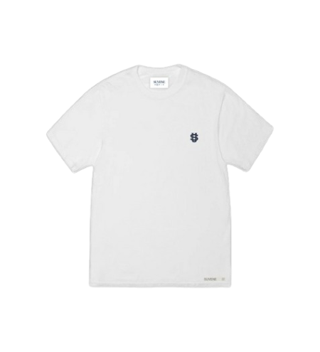 SU Black Logo White T-Shirt – Suvene