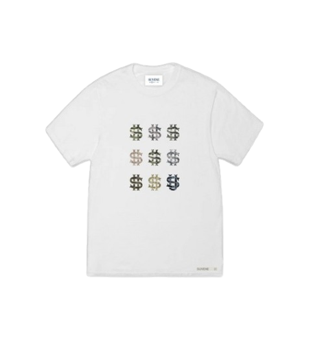 SU Multi Color Logo White T-Shirt – Suvene