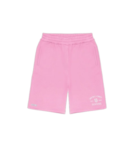 SU White Logo Pink Short – Suvene